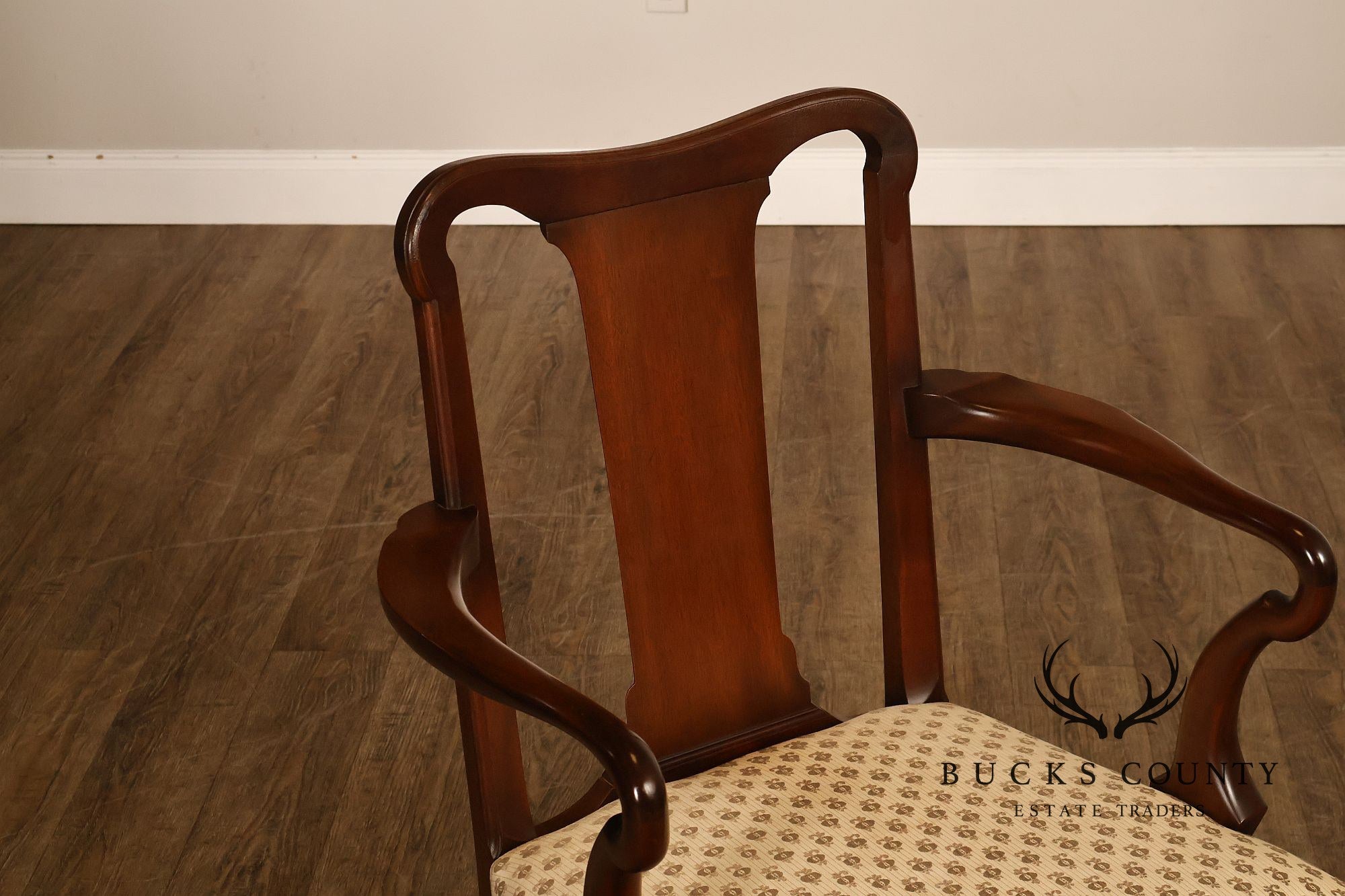 Kittinger Colonial Williamsburg Adaptation Set Of Eight Mahogany Dining Chairs