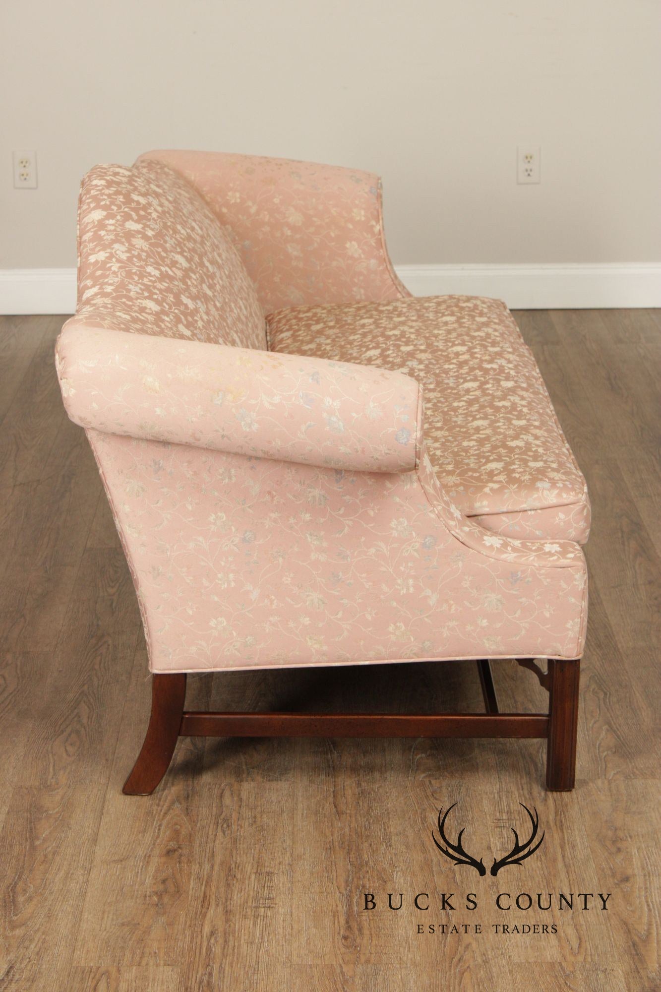 Ethan Allen Chippendale Style Sofa