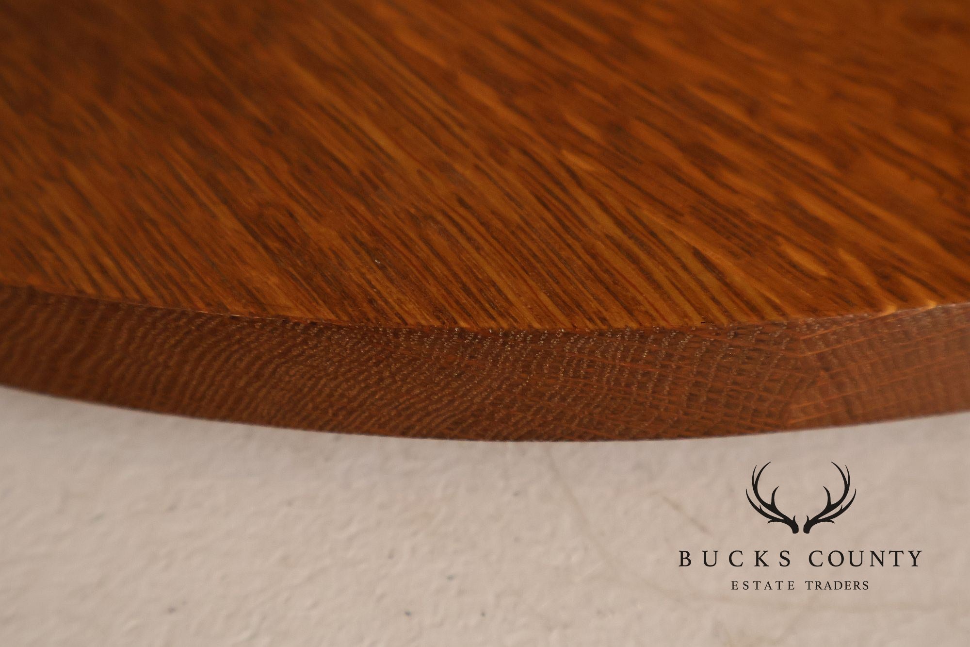 Stickley Mission Collection Round Oak Lazy Susan