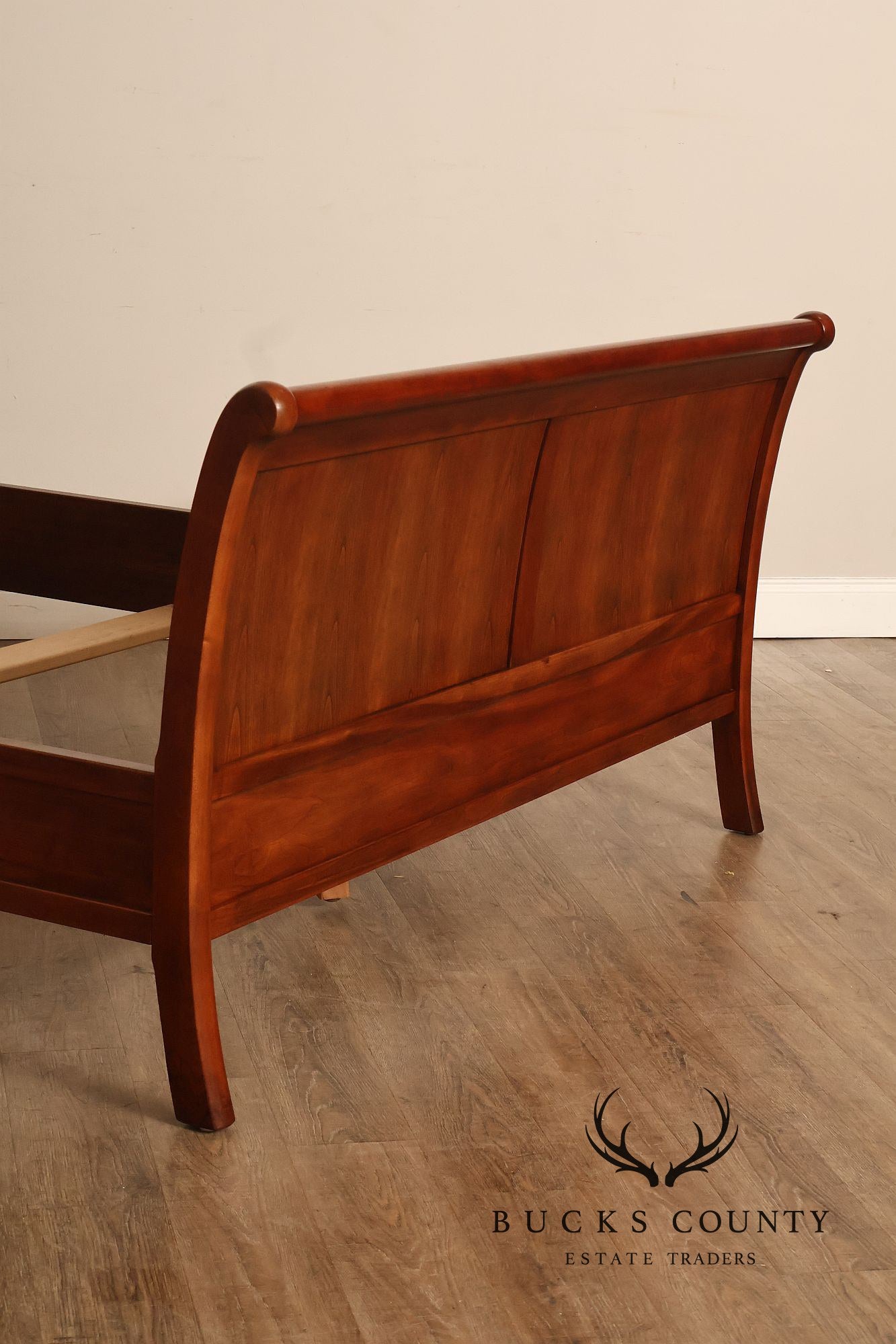 Stickley Cherry Sleigh Queen Bed