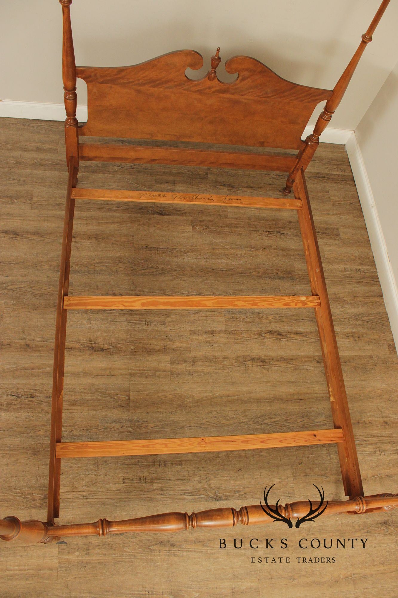 Ethan Allen American Maple Full Size Poster Bed