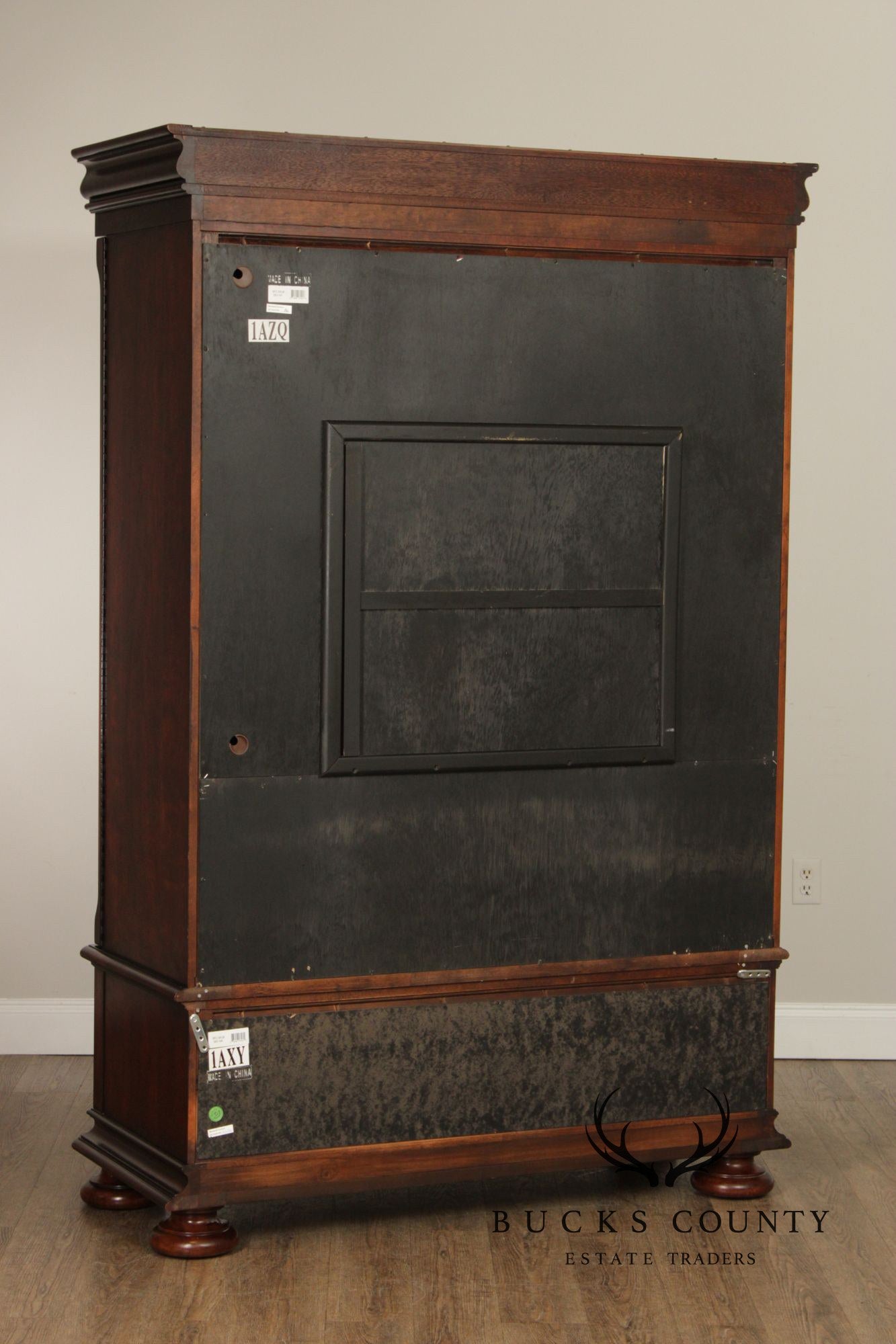 Bernhardt Rustic European Style Burlwood Armoire