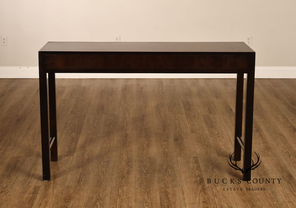 Dunbar Mid Century Modern Mahogany Console