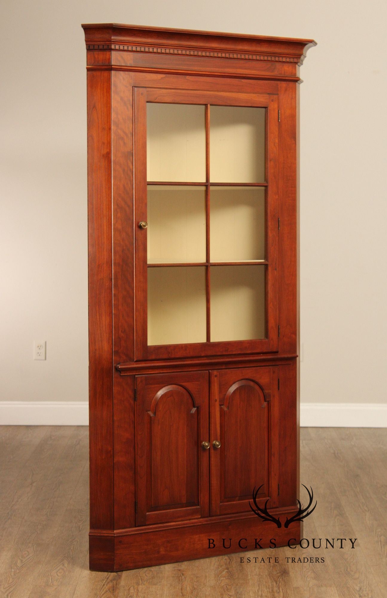 Pennsylvania House Vintage Cherry Corner Cabinet