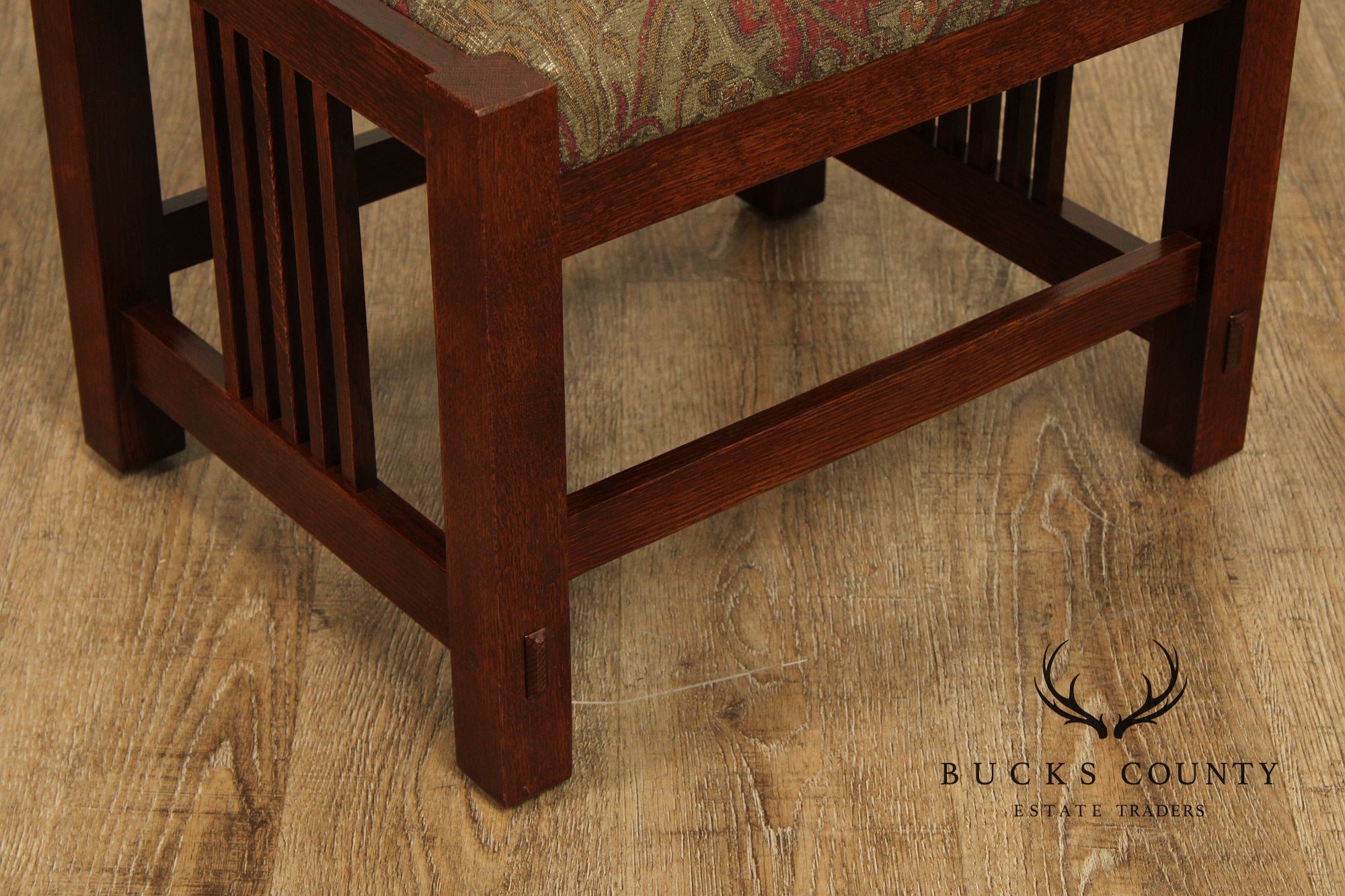 Stickley Mission Collection Oak Footstool