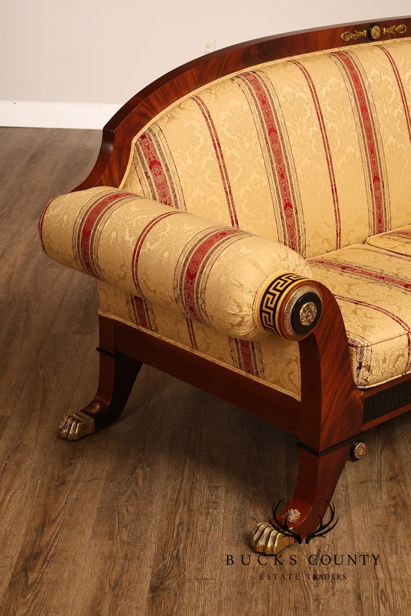 Versace Infinity Gigasso Empire Style Upholstered Sofa