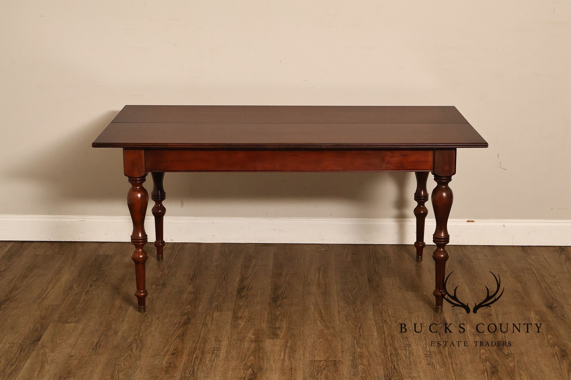 Ethan Allen British Classics Cherry Flip Top Console Dining Table