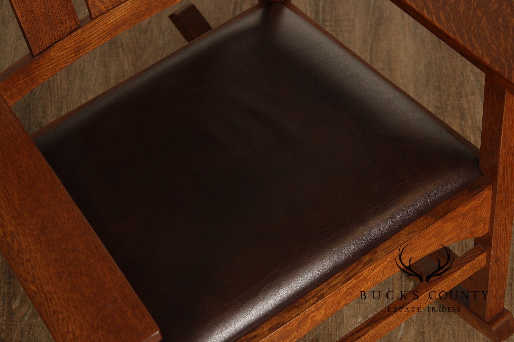 Stickley Mission Collection Harvey Ellis Oak Rocking Chair