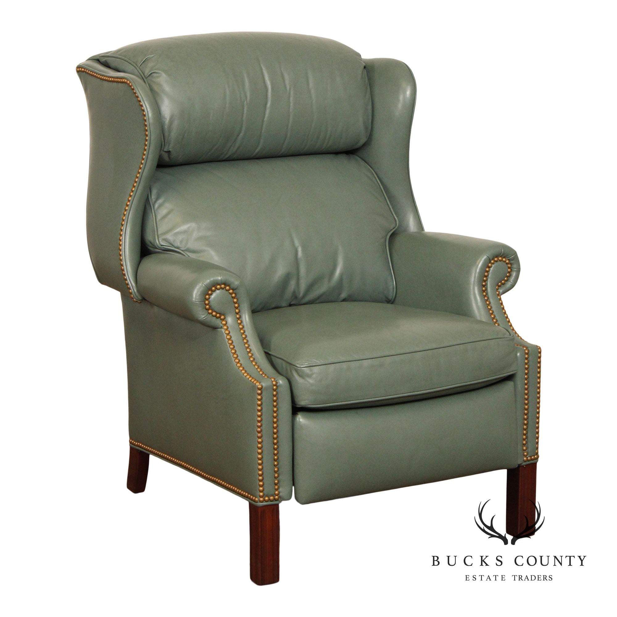 Hancock & Moore 'Royal High-Leg' Leather Recliner