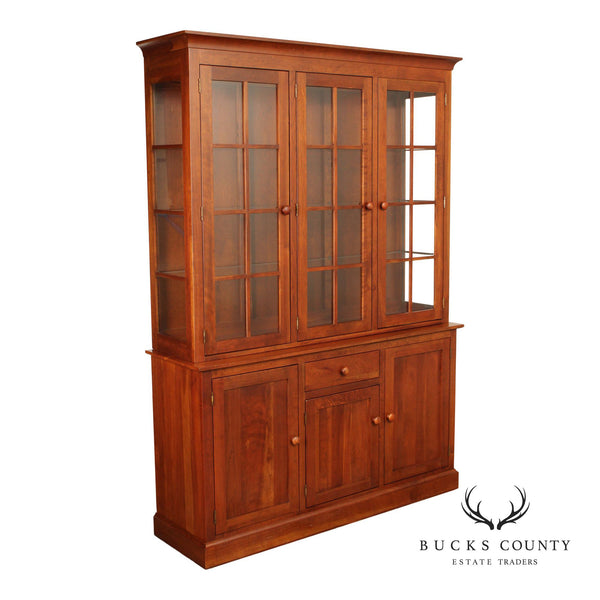 Ethan Allen 'American Impressions' Cherry China Cabinet