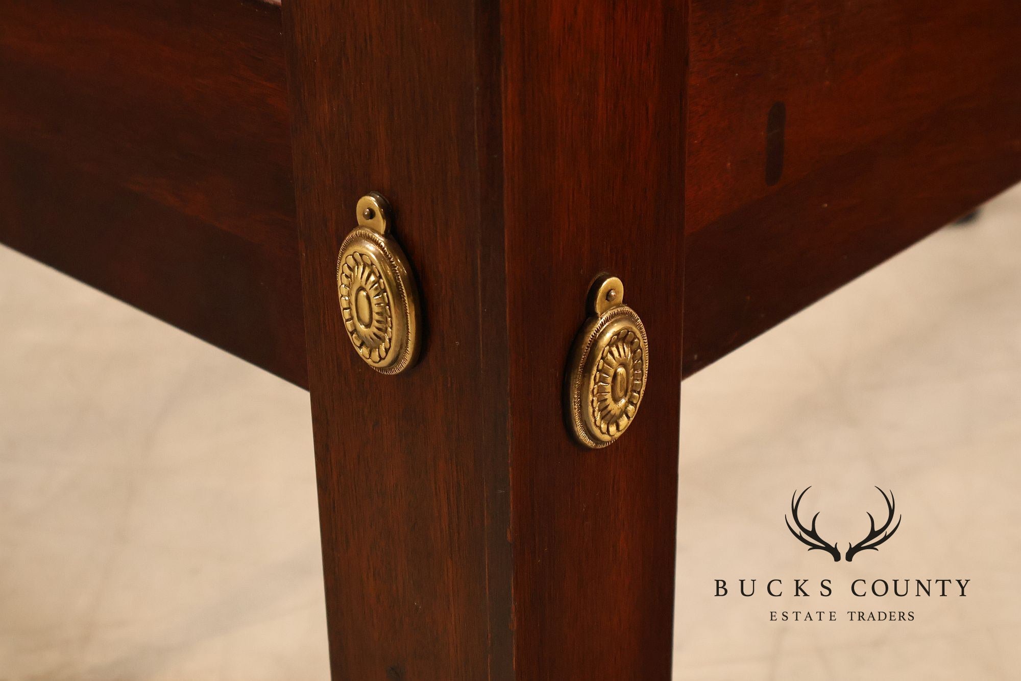 Henkel Harris Solid Mahogany King Size Poster Bed