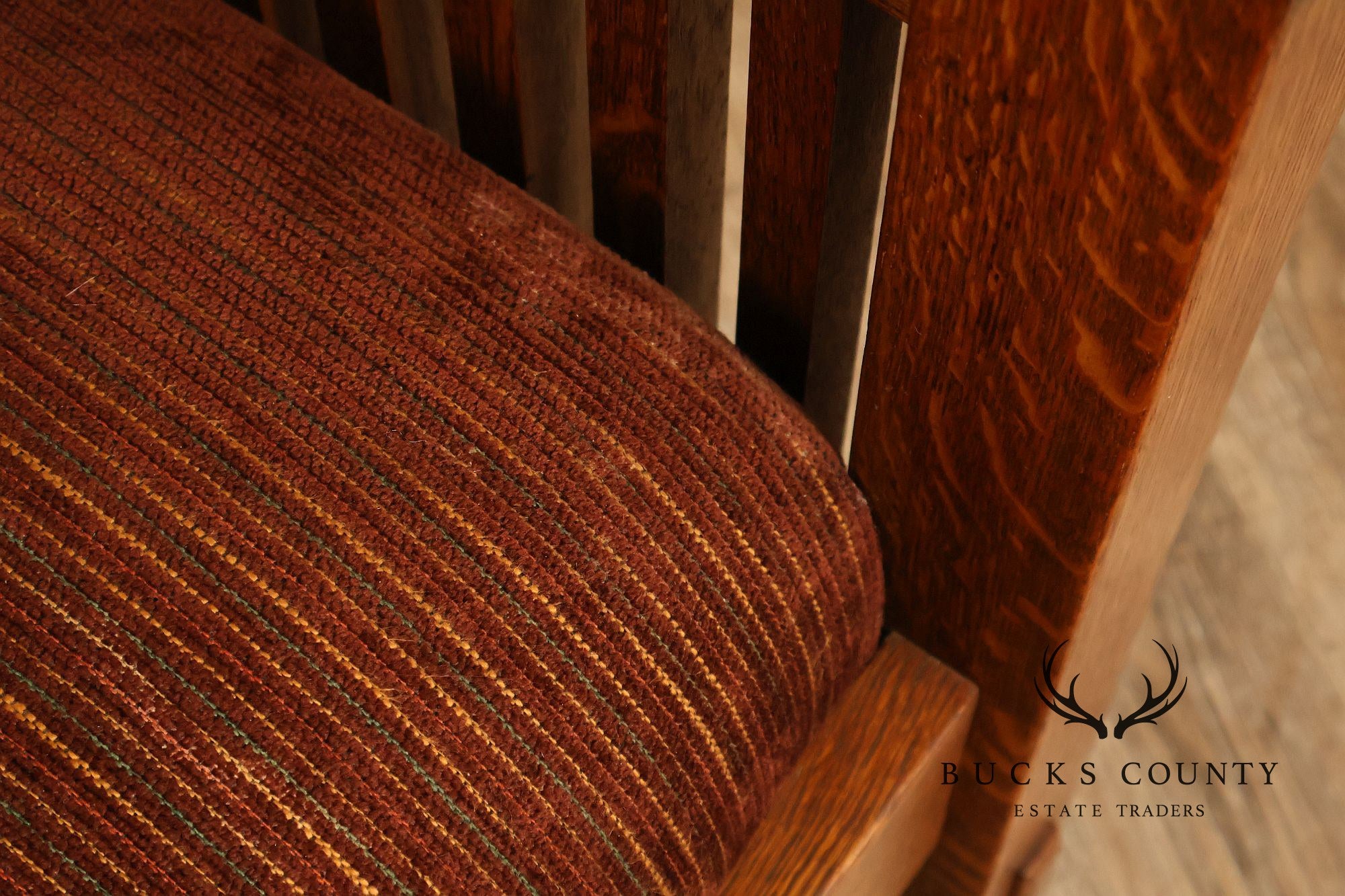 Stickley Mission Collection Oak Spindle Morris Chair
