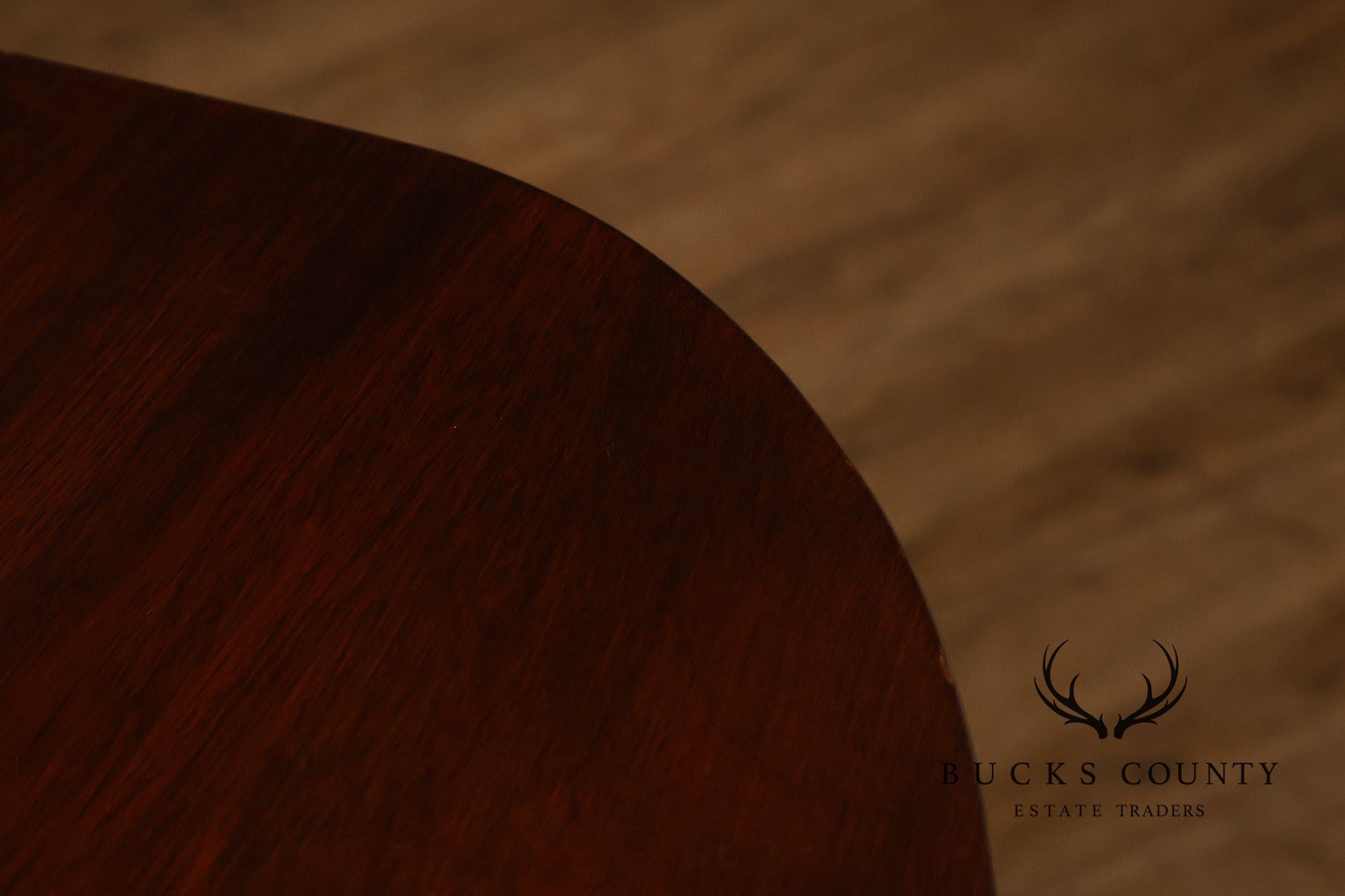 Henkel Harris Double Pedestal Mahogany Dining Table