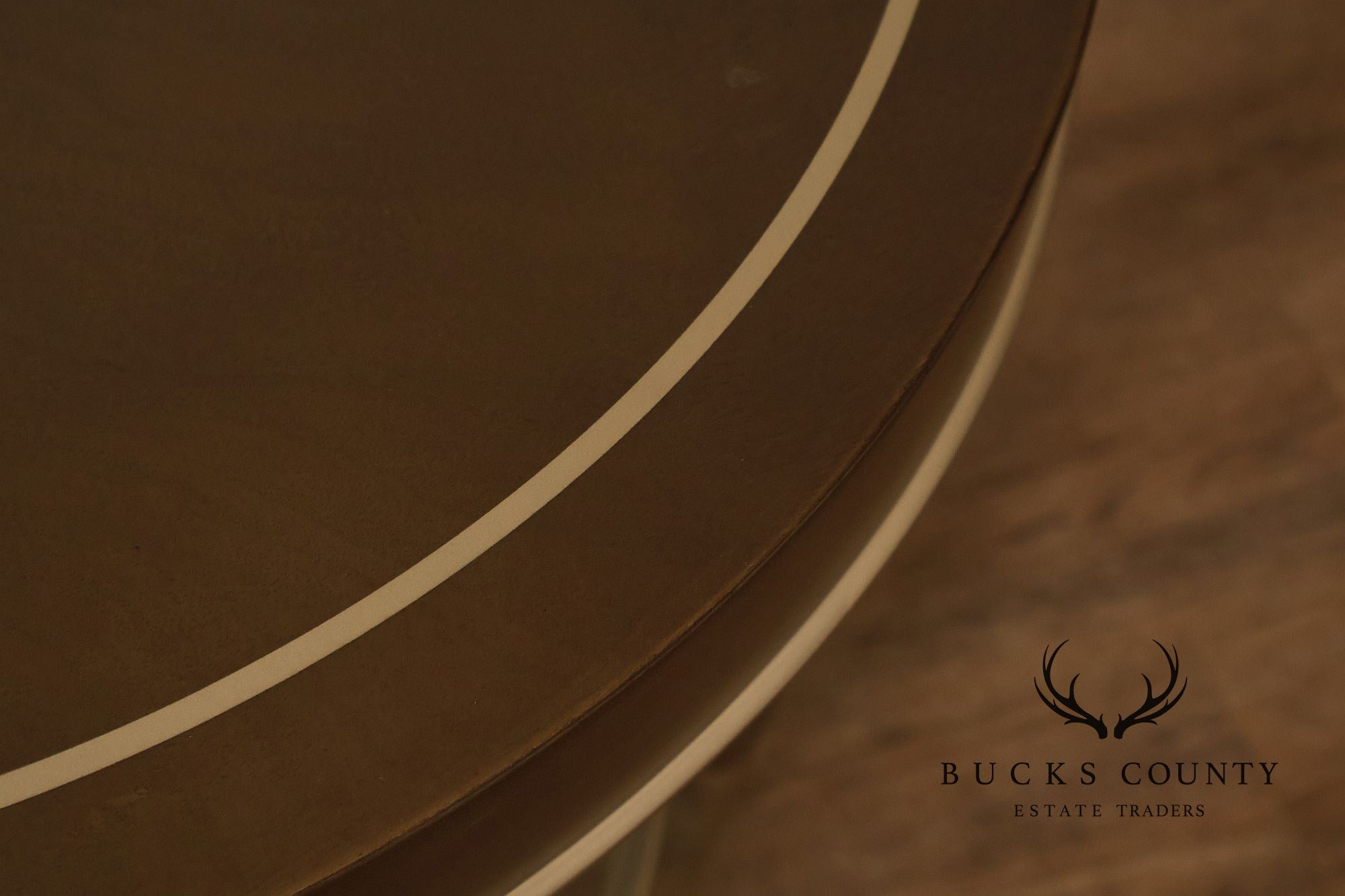 Michael Amini 'Villa Cherie' Round Two-Tier Side Table