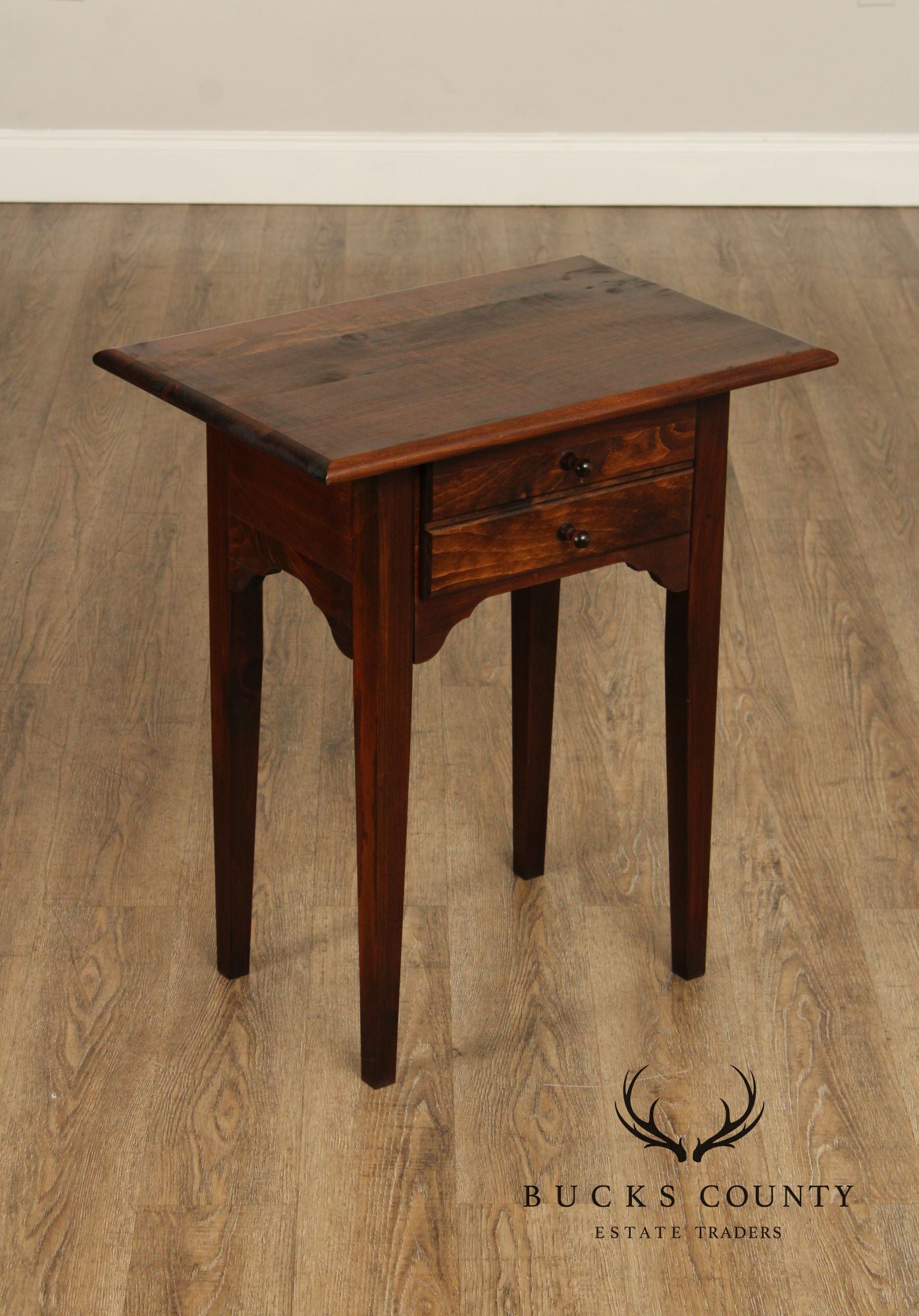 Yield House One-Drawer Pine Side Table