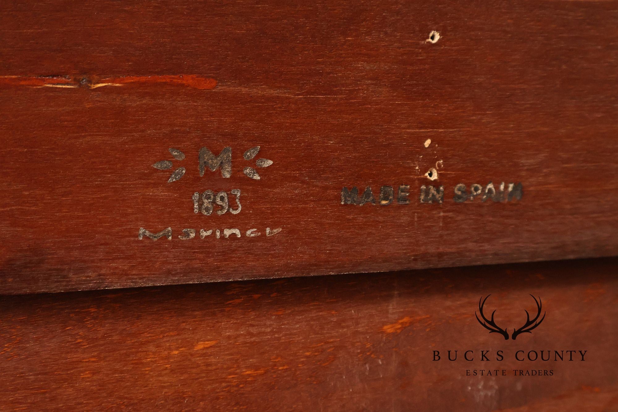 Mariner Neoclassical Empire Style Mahogany Ten Drawer Dresser