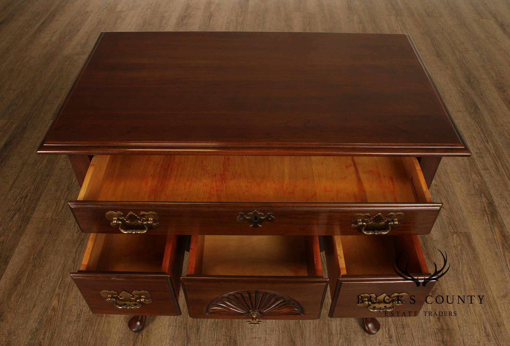 Harden Queen Anne Style Cherry Lowboy