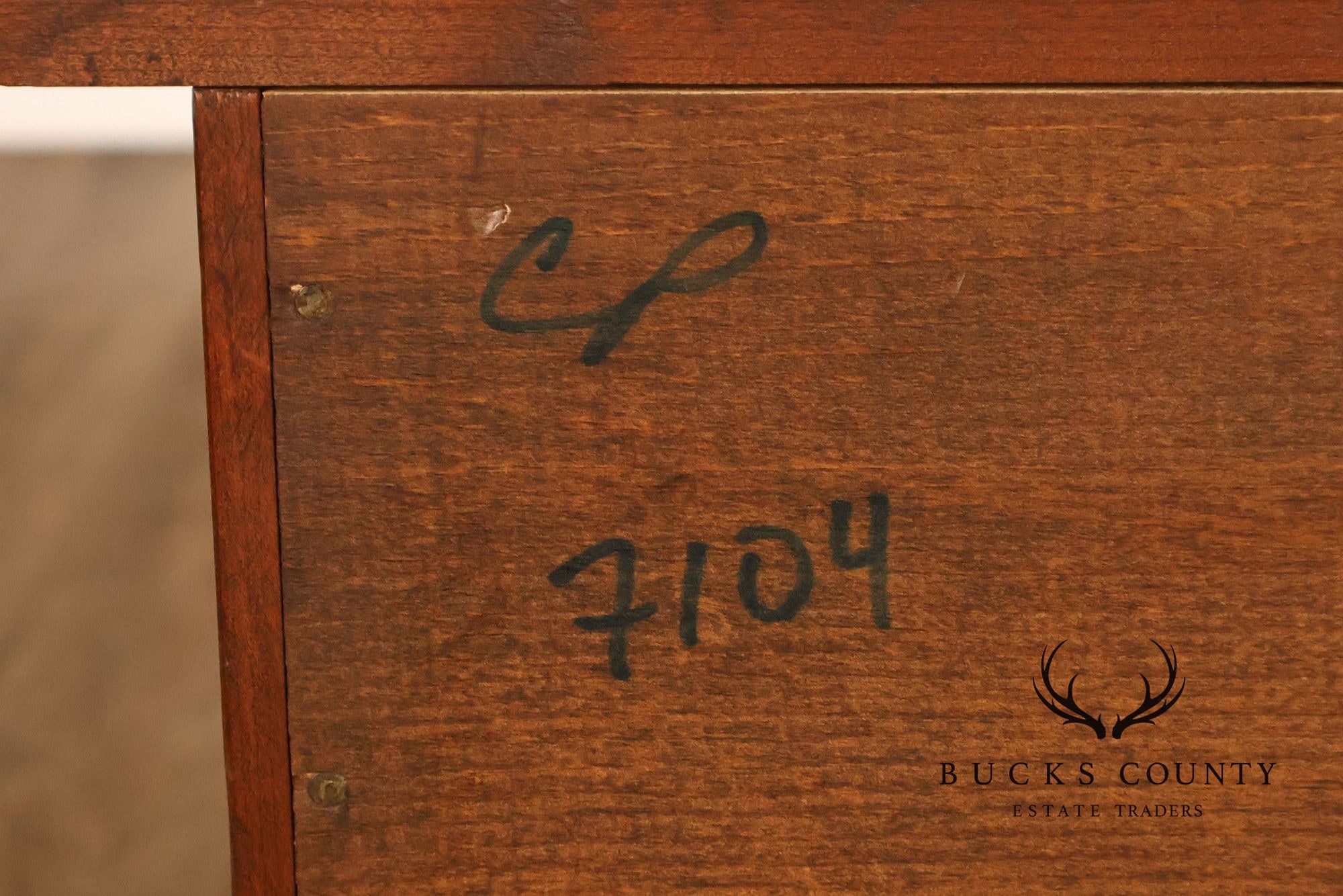 Stephen Von Hohen Shaker Style Cherry Two-Drawer Chest