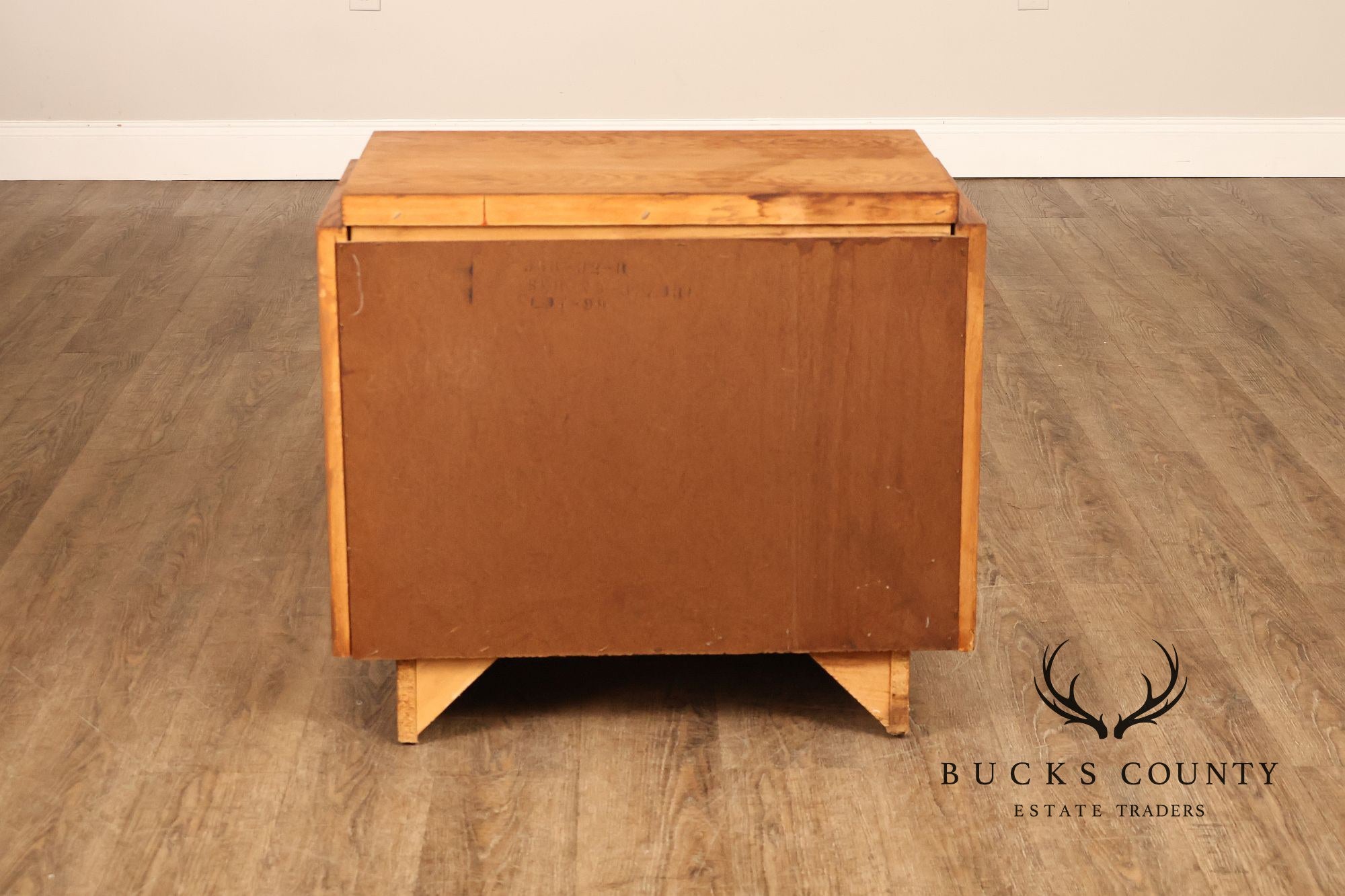 Lane Staccato Pair of Brutalist Nightstands