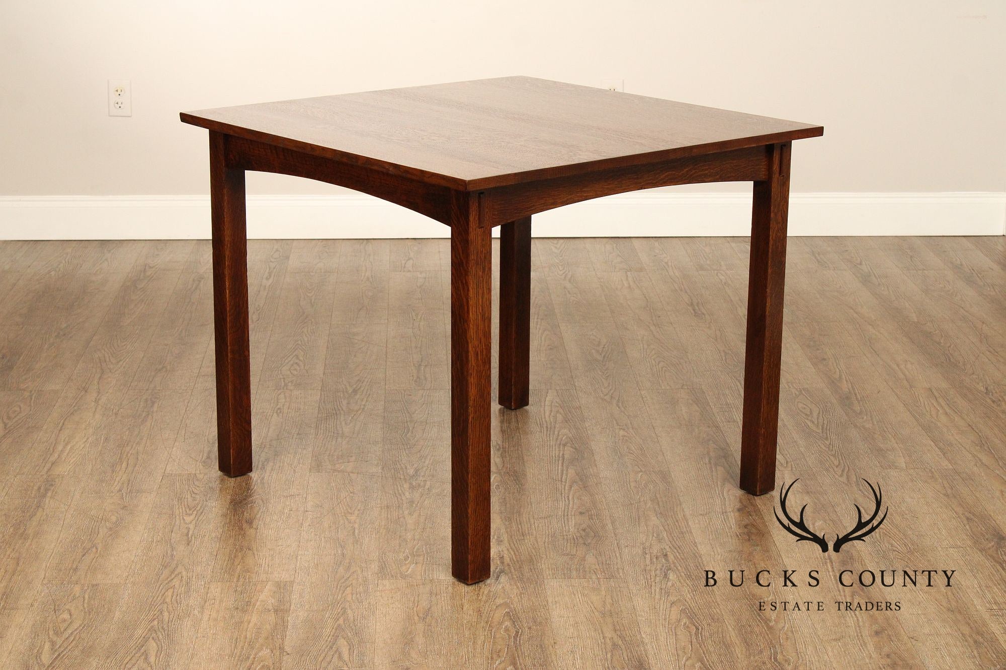 Stickley Mission Collection Square Oak Dining Table