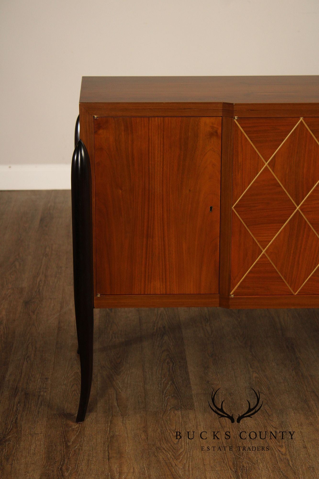 Acanto Luxury Furniture French Art Deco Style Walnut Sideboard Moma