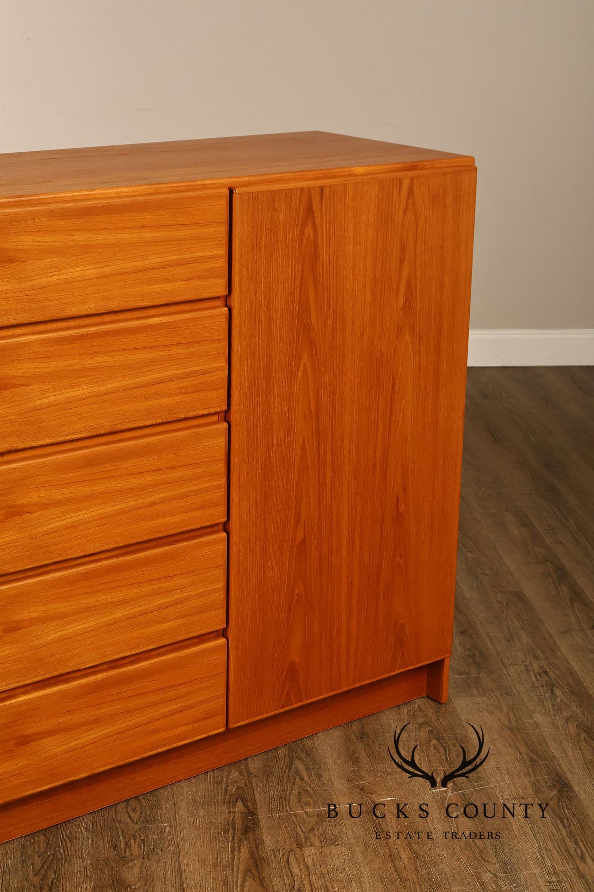 Scan Coll Danish Modern Teak Gentlemen’s Chest