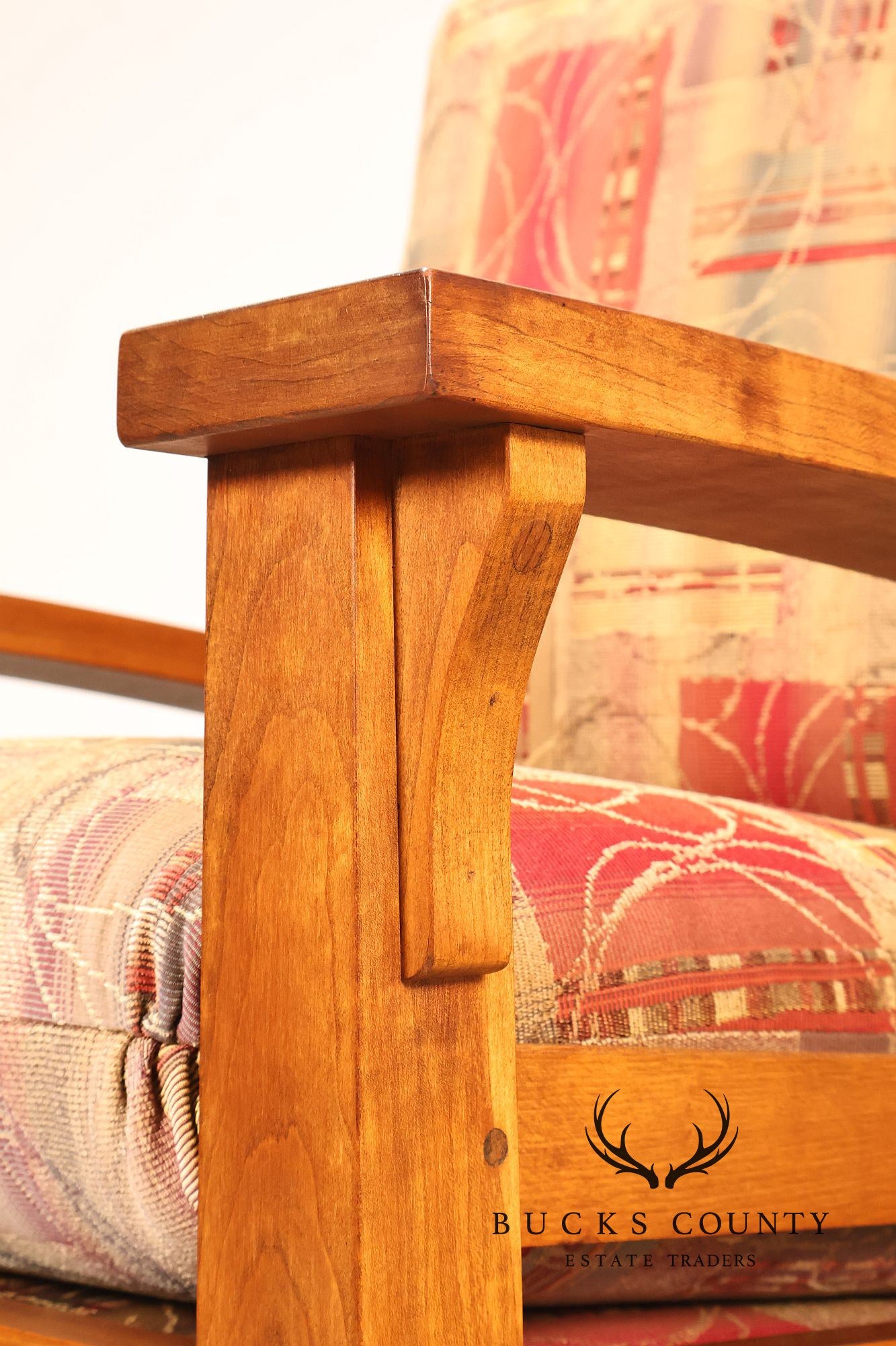 Stickley Mission Collection Cherry "Gus" Morris Chair