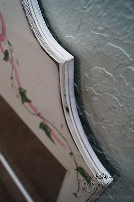 Hand Painted Venetian Andrea Davinci Braun Mirror