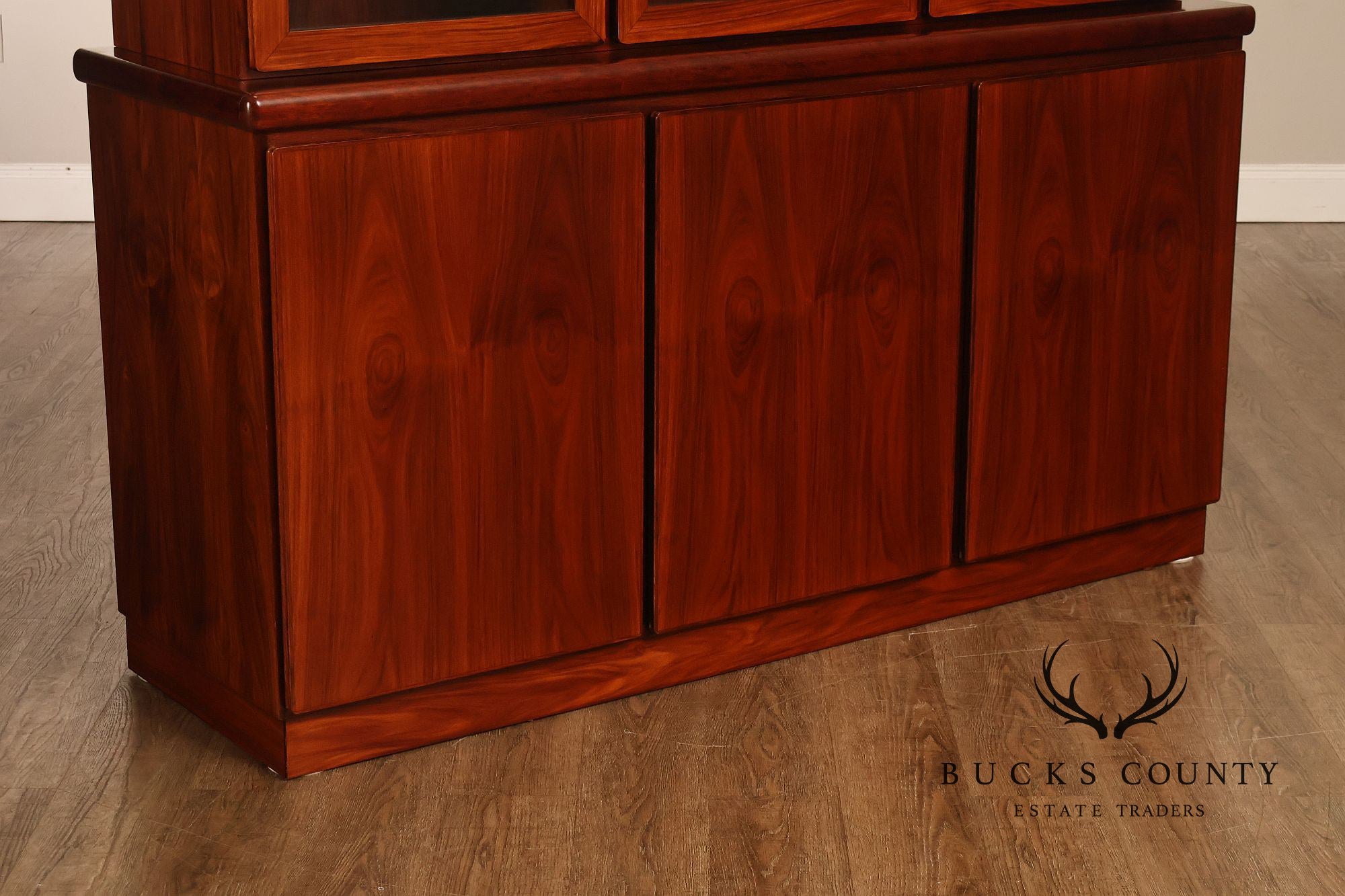 Skovby Danish Modern Rosewood Display China Cabinet