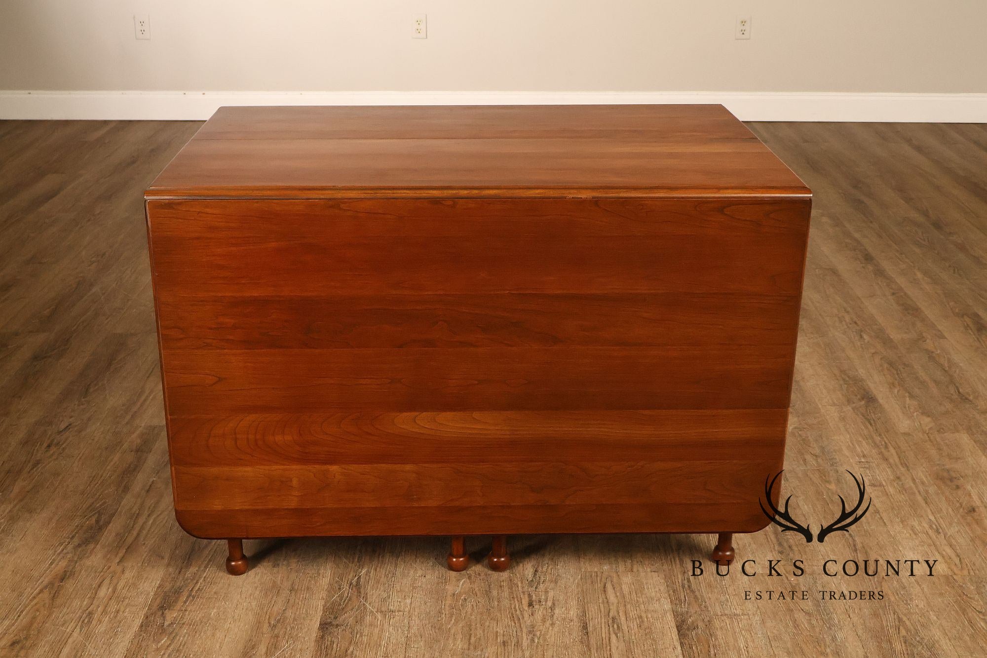 Pennsylvania House Cherry Drop Leaf Dining Table With Leaves
