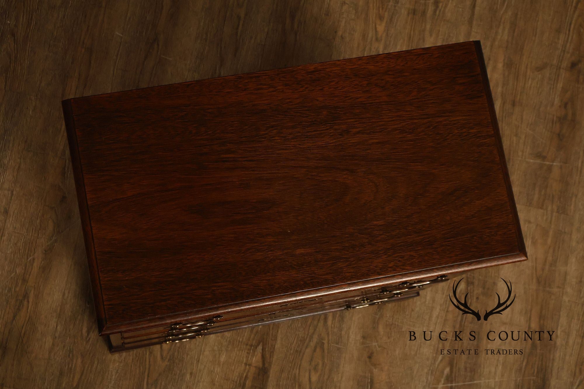 Chippendale Style Mahogany Bedside Chest