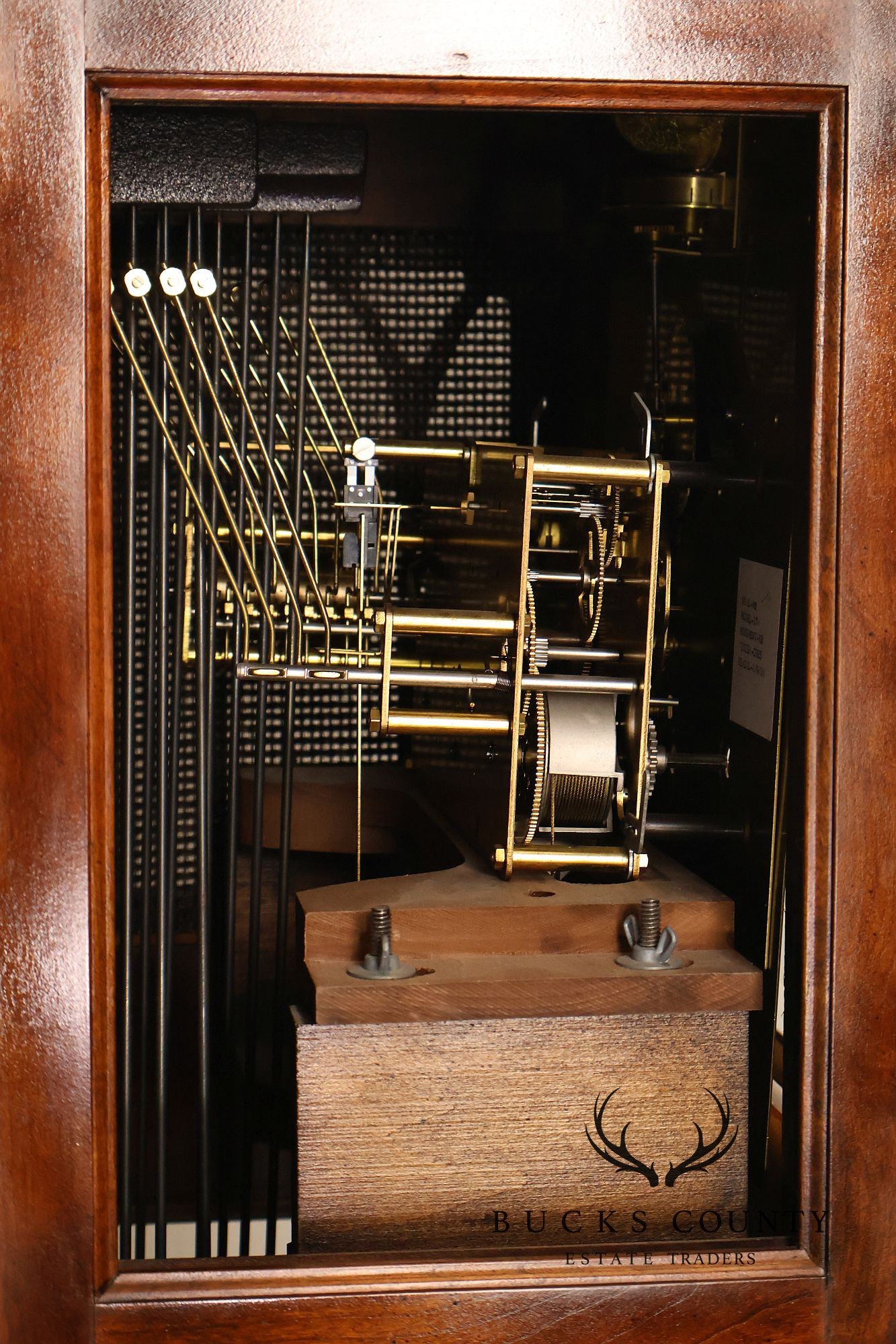 Ridgeway Traditional Cherry Grandfather Clock