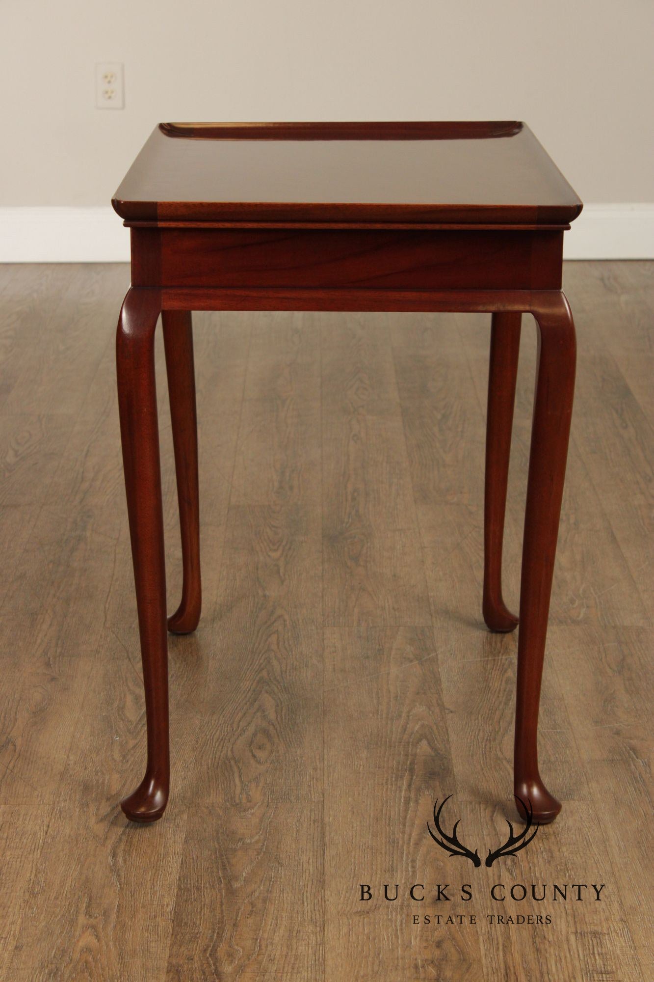 Kindel Winterthur Reproduction Mahogany Side Table