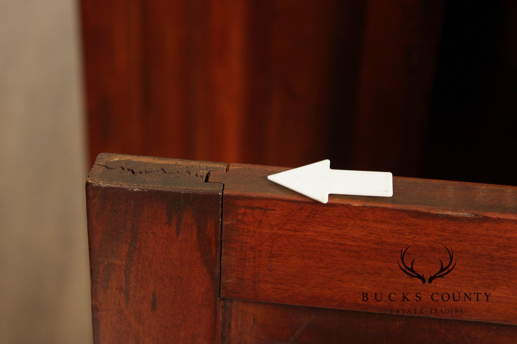 Antique Country Pine Two Door Pantry Cupboard