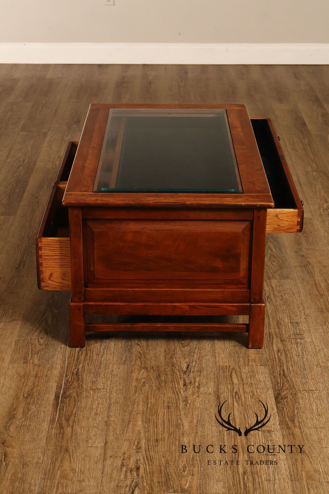 Lexington Bob Timberlake Glass Top Cherry Coffee Table
