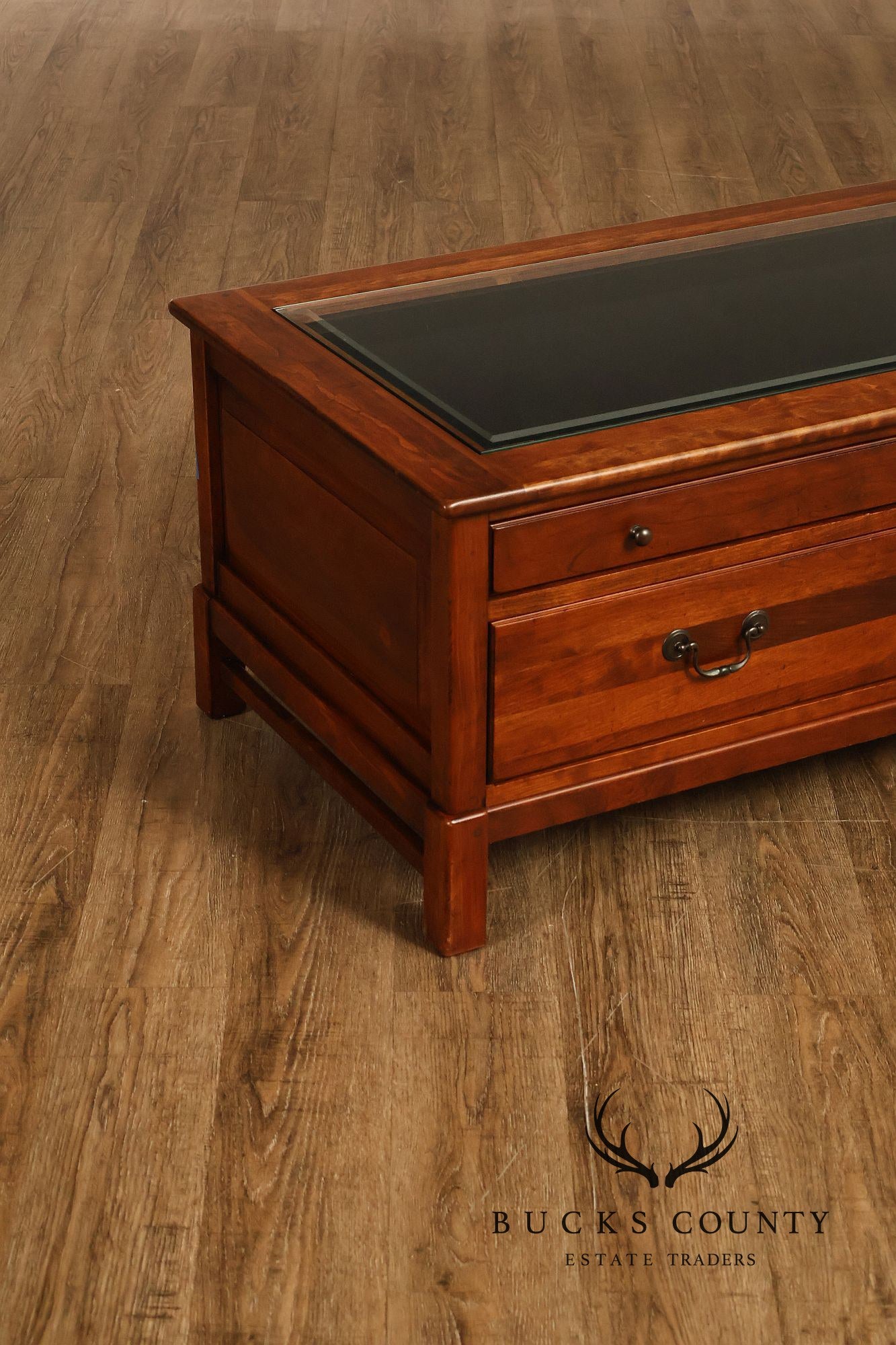 Lexington Bob Timberlake Glass Top Cherry Coffee Table