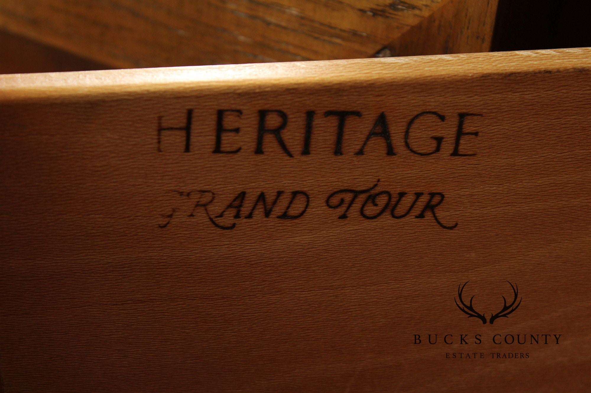 Heritage 'Grand Tour' Walnut Slide Top Server