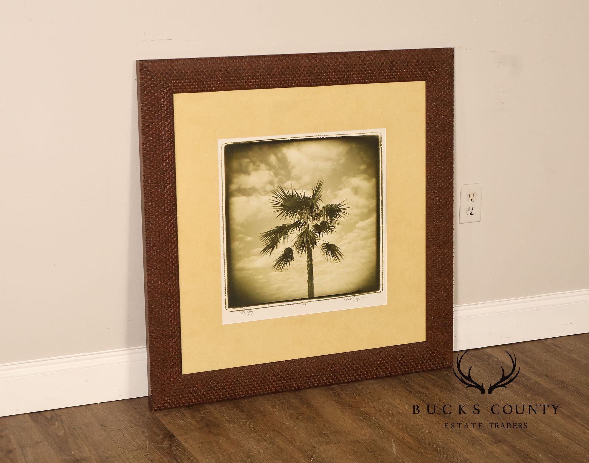 Michael Bryant Pair of Framed Photographs, 'Palm Study'