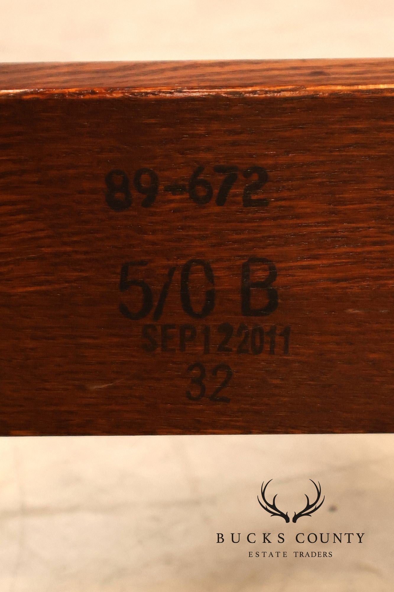Stickley Harvey Ellis Inlaid Oak Queen Bed