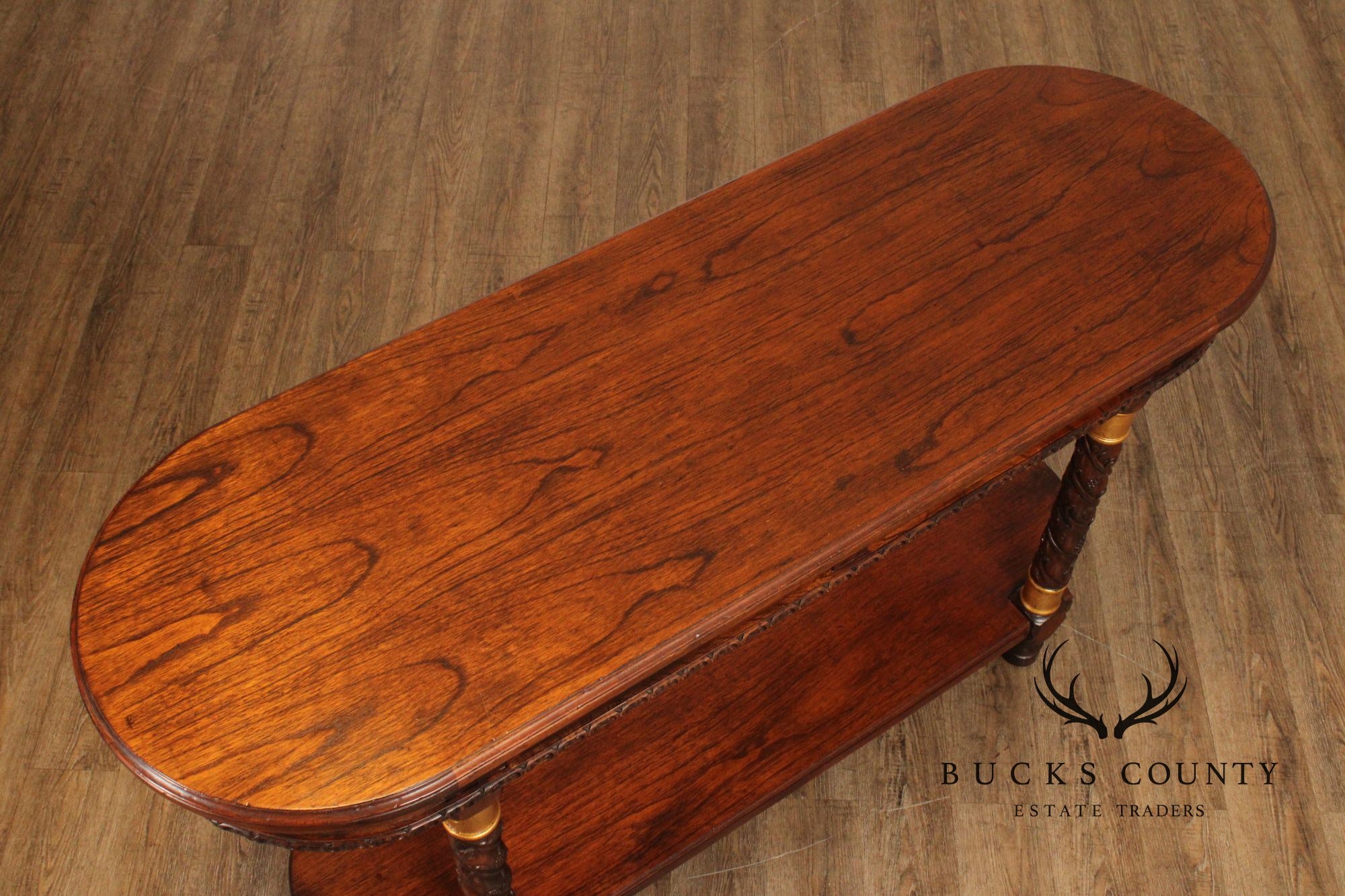 Continental Style Narrow Console Table or Server