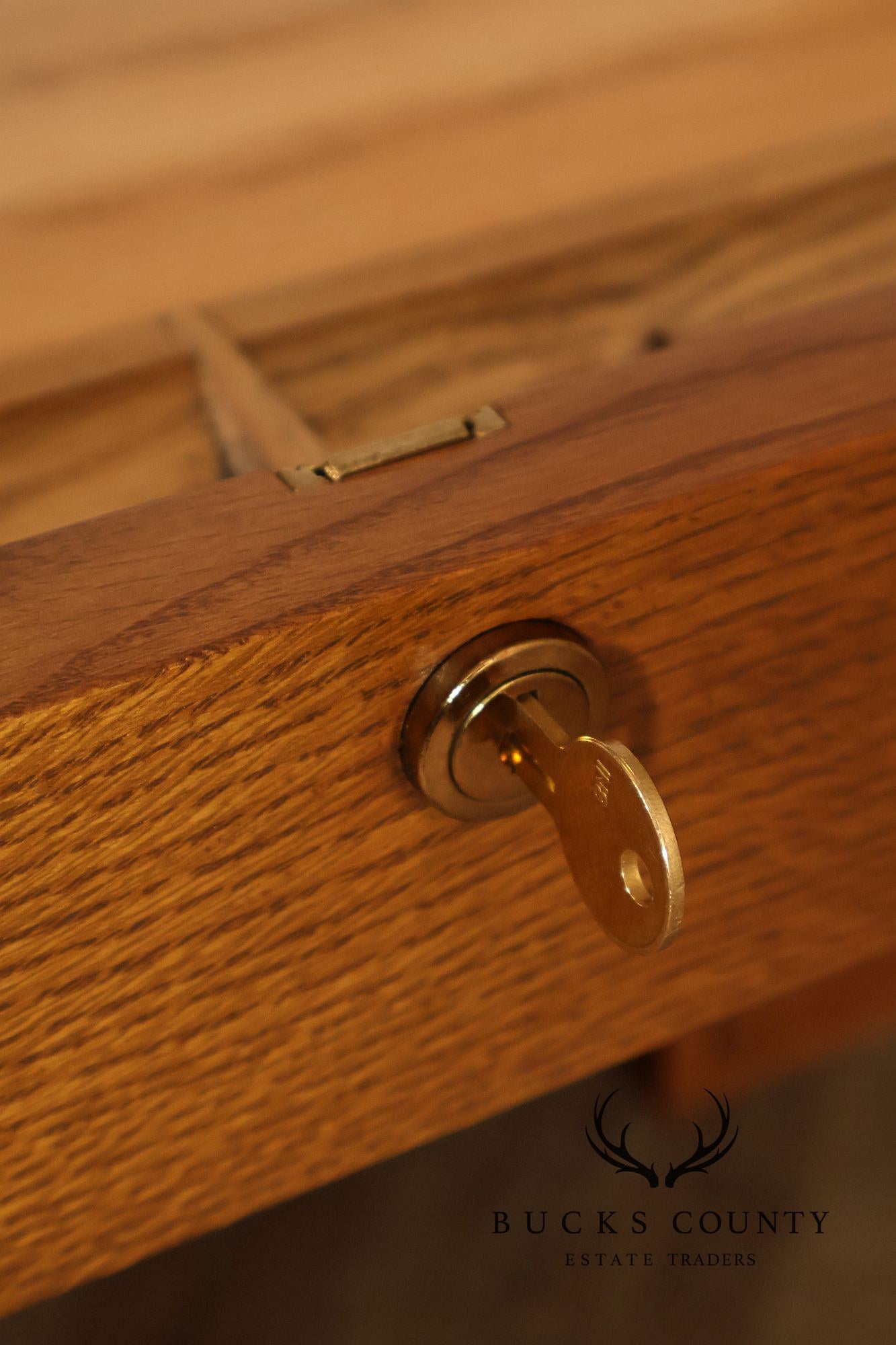 Stickley Mission Collection Oak Executive Desk