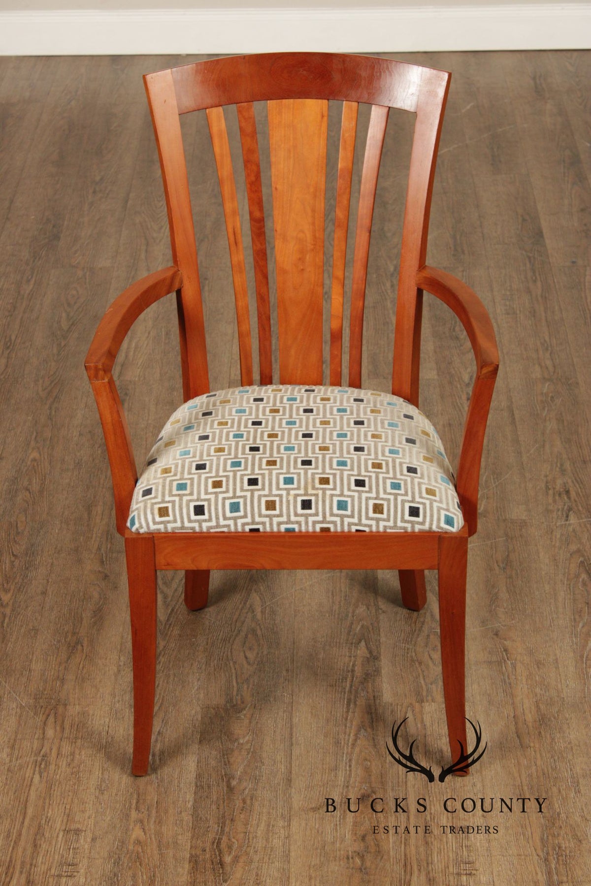 Stickley Highlands Collection Set of Six Cherry Side Chairs