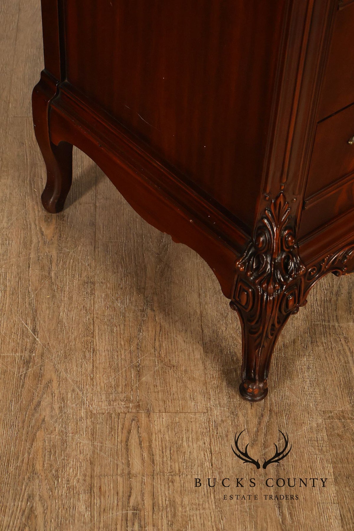 1940’s Flame Mahogany Writing Desk