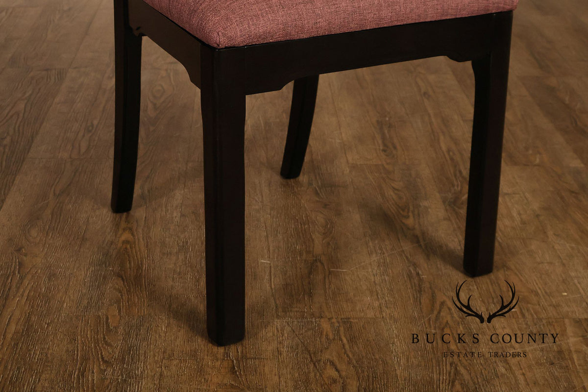 Thomasville Embassy Set Of 6 Chinoiserie Asian Inspired Dining Chairs