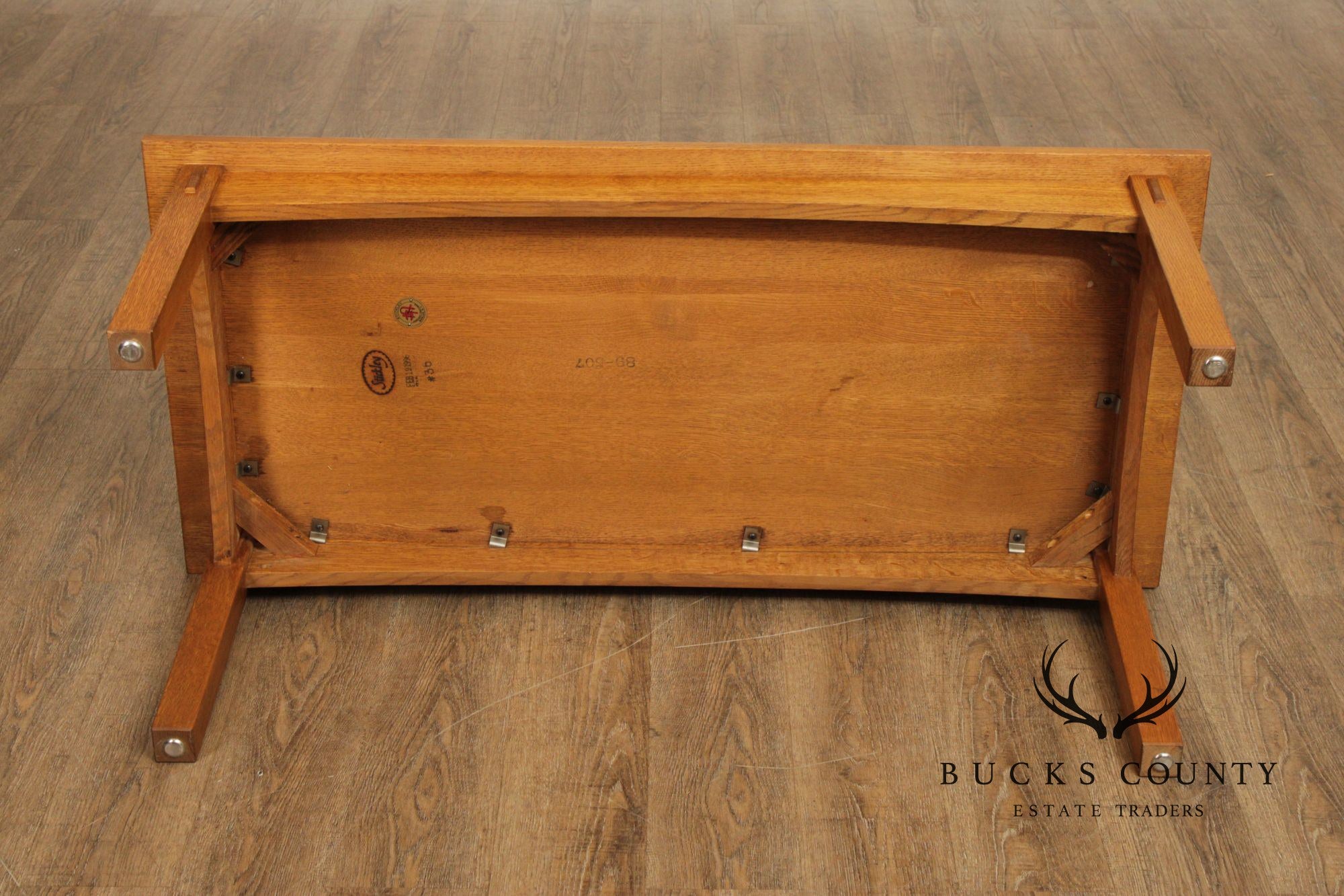 Stickley Mission Collection Oak Coffee Table