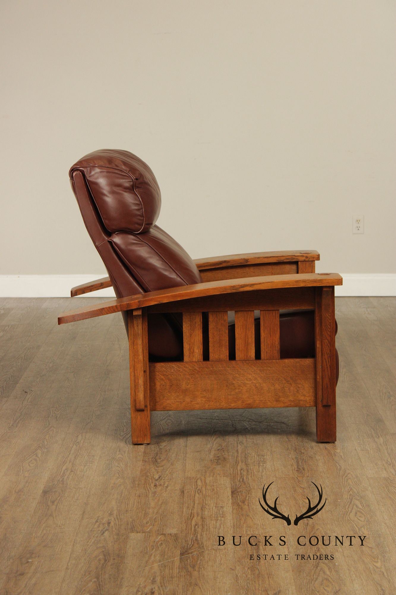 Stickley Mission Collection Oak Recliner