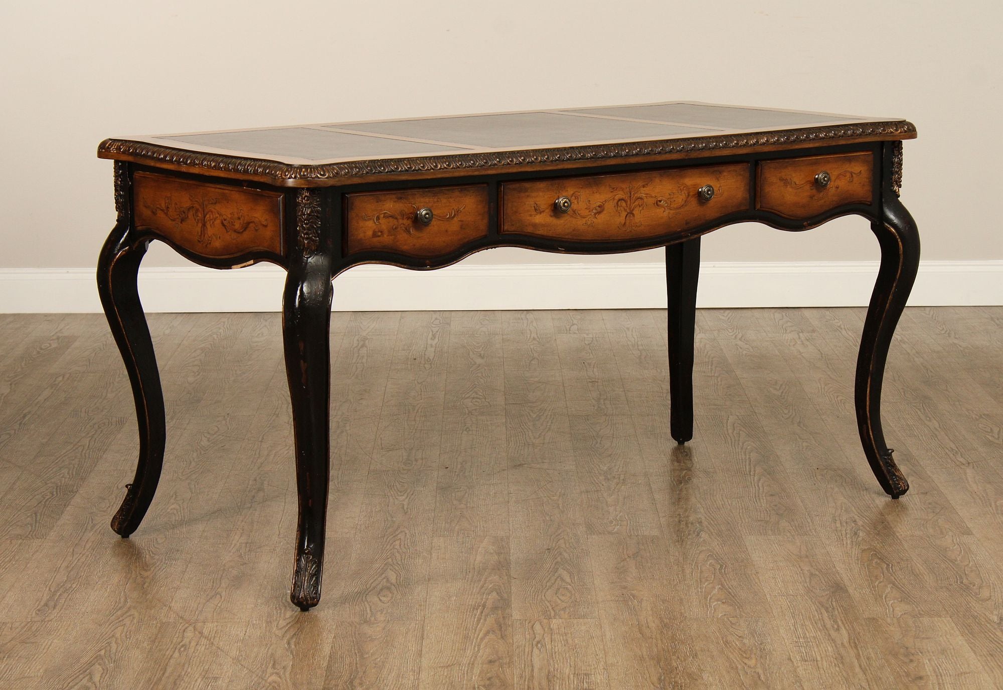 Hooker Furniture Louis XV Style Leather Top Desk