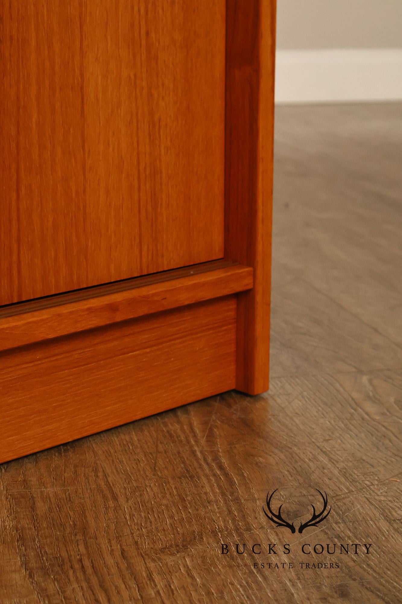 Danish Modern Teak Media Console Cabinet