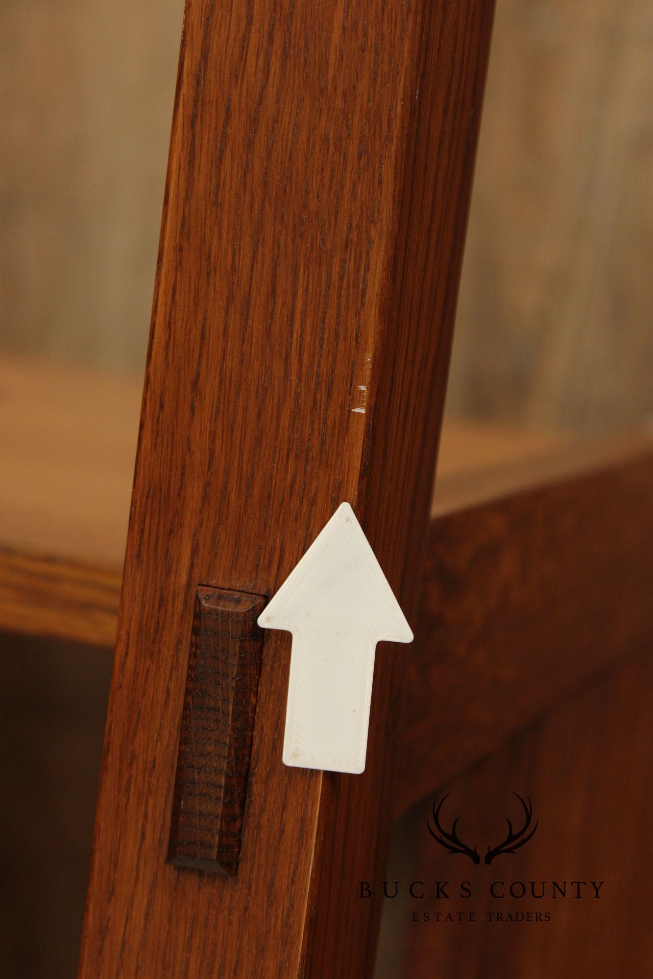 Stickley Mission Collection Oak Spindle Lamp Table