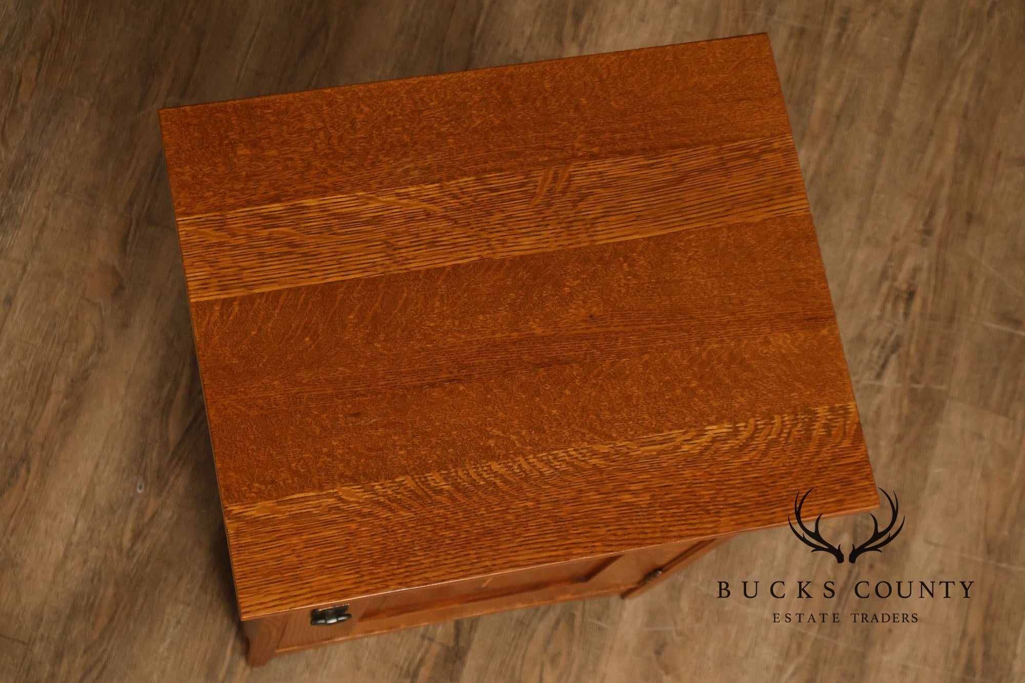 Stickley Mission Oak Harvey Ellis Inlaid Nightstand